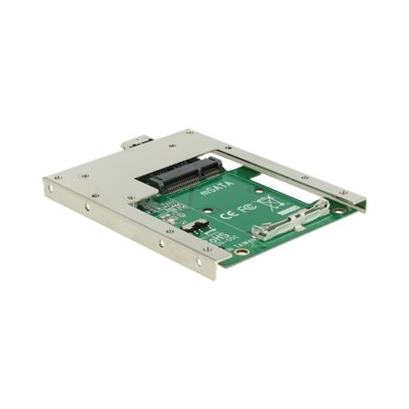 Delock Converter USB 3.0 mSATA with 2.5? Frame - Řadič úložiště - mSATA - mSATA - nízký profil - SATA 3Gb/s, USB 3.0