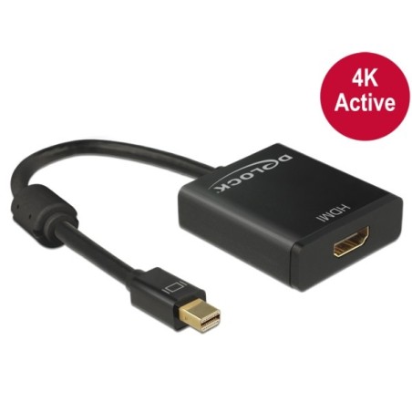 Delock - Nástroj pro převod videa - Parade PS171 - DisplayPort - HDMI - černá - maloobchod