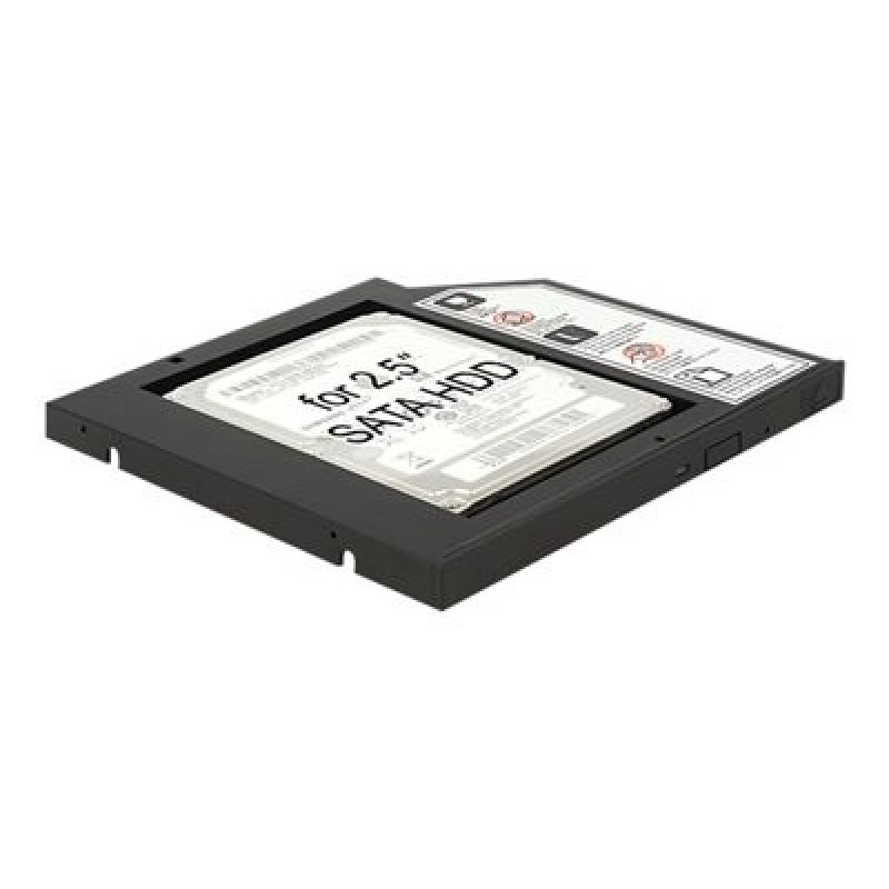 Delock - Bay adaptér pro datový sklad - 2.5" - 5,25" Slim Line na 2,5" 62669