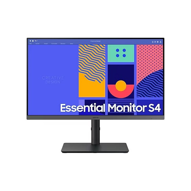 Samsung Essential S4/S432GC/24"/IPS/FHD/100Hz/4ms/Black/3R