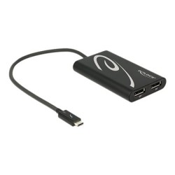 Adapter Thunderbolt 3 male 2 x Displa, Adapter Thunderbolt 3 male 2 x Displa
