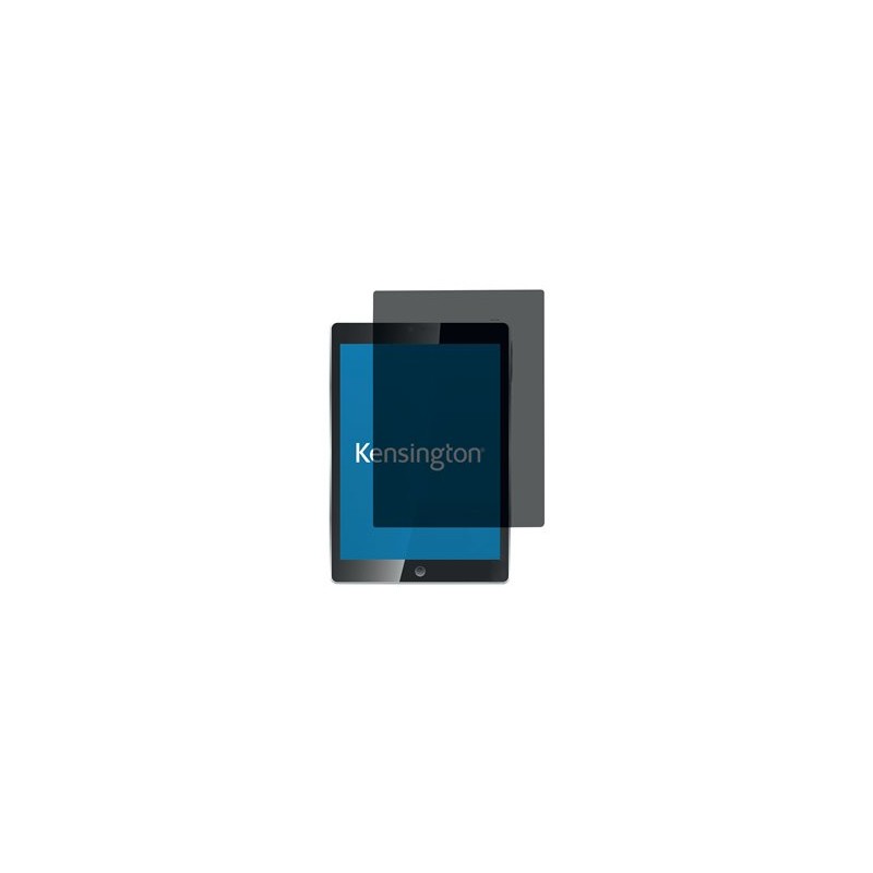 Kensington - Filtr pro soukromí obrazovky (na šířku) pro tablet - dvoucestné - odstranitelné - 12.9" - pro Apple 12.9-inch iPad