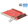 Delock - Bay adaptér pro datový sklad - 2.5" to M.2 62725