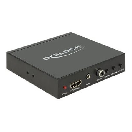 Delock Converter SCART / HDMI HDMI with Scaler - Nástroj pro převod videa - HDMI, SCART - HDMI