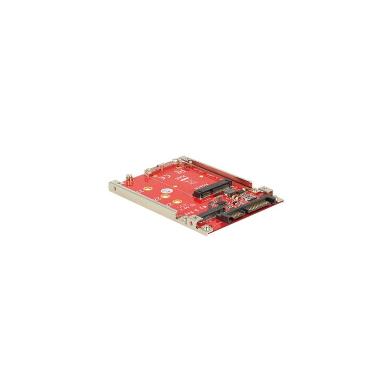 Delock - Řadič úložiště - M.2 - M.2 Card / mSATA - SATA 6Gb/s