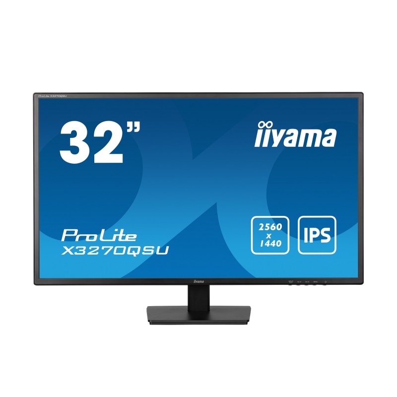 iiyama ProLite/X3270QSU-B1/31,5"/IPS/QHD/100Hz/3ms/Black/3R