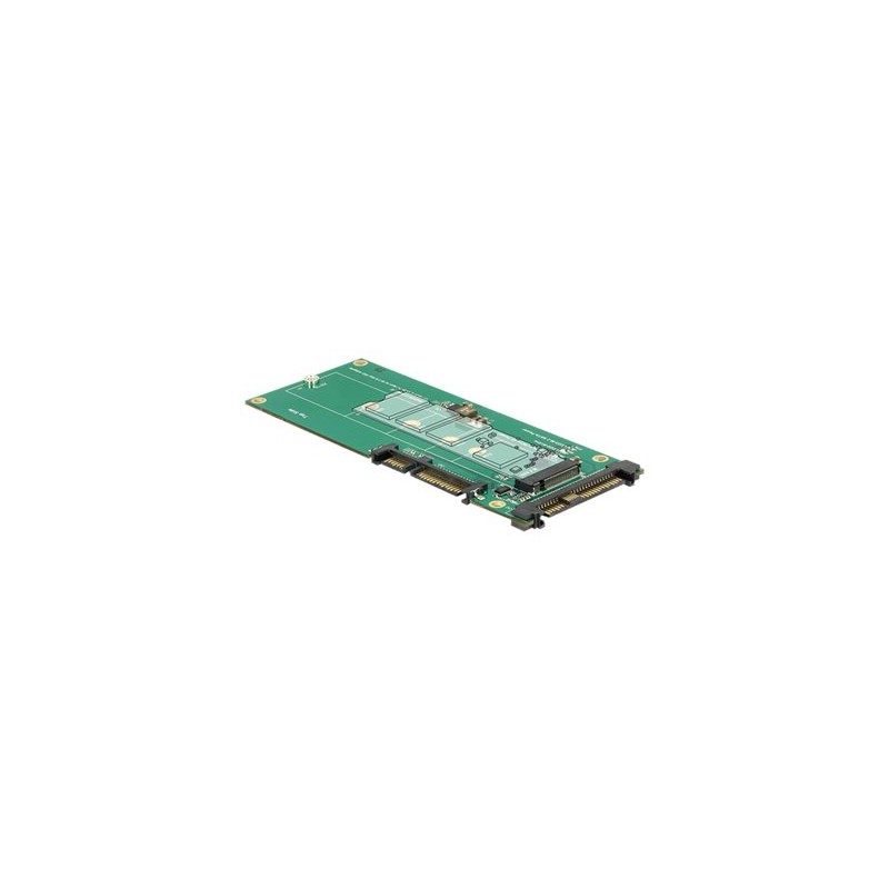 Delock - Adaptér rozhraní - M.2 - M.2 Card - SATA 6Gb/s, U.2