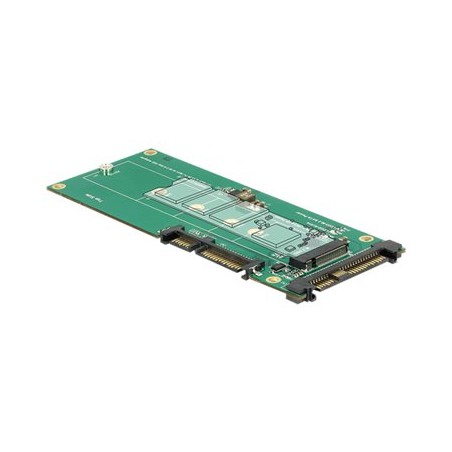 Delock - Adaptér rozhraní - M.2 - M.2 Card - SATA 6Gb/s, U.2