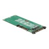 Delock - Adaptér rozhraní - M.2 - M.2 Card - SATA 6Gb/s, U.2