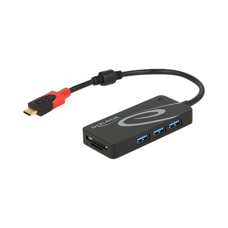 Delock - Rozbočovač - 3 x USB 3.1 Gen 1 - desktop 62900