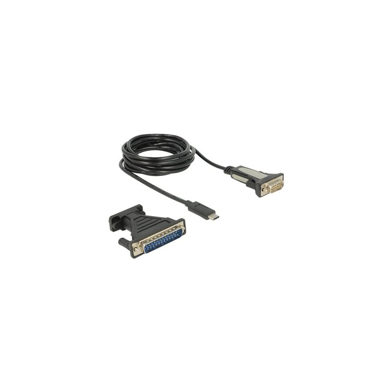 Delock - Sada USB/sériového kabelu - křídlové šrouby