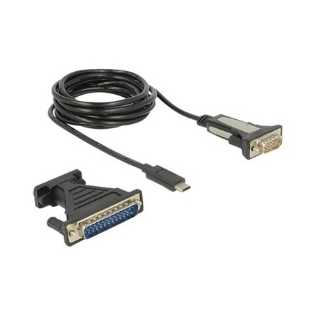 Delock - Sada USB/sériového kabelu - křídlové šrouby