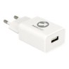 Navilock - Síťový adaptér - 1.5 A - QC 3.0 (USB) - bílá