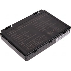 Baterie T6 Power pro Asus K40, K41, K50, K51, K60, K61, K70, F52, F82, X5D, 5200mAh, 58Wh, 6cell