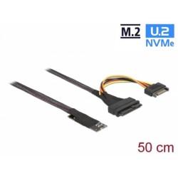 Delock - Adaptér rozhraní - 2.5", M.2 - NVMe PCIe - U.2