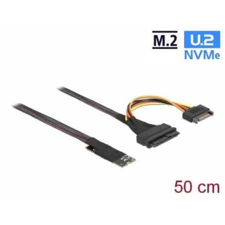Delock - Adaptér rozhraní - 2.5", M.2 - NVMe PCIe - U.2