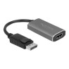 Delock - Video adaptér - DisplayPort s piny (male) zamykací do HDMI, USB-C (pouze napájení) se zdířkami (female) - 20 cm