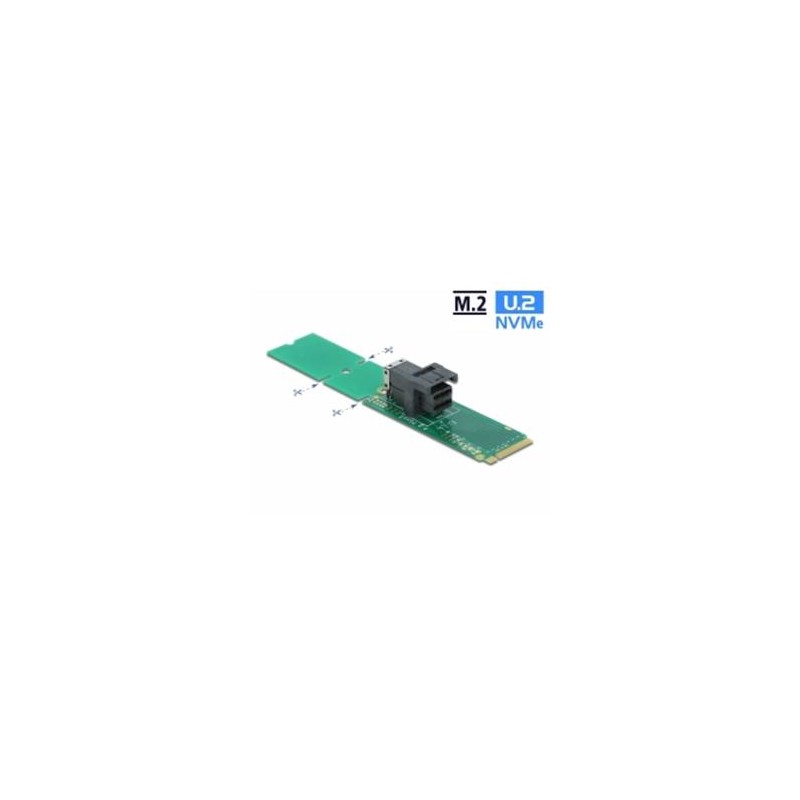 Delock Adapter M.2 Key M to SFF-8643 NVMe 22110 / 2280 / 2260 - Adaptér rozhraní - M.2 - U.2 NVMe - M.2 Card
