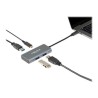 Delock - Rozbočovač - 3 x USB 3.2 Gen 2 + 1 x USB-C 3.2 Gen 2 - desktop