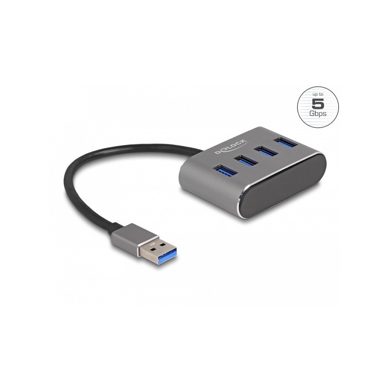 Delock - Rozbocovac - 4 x USB 3.2 Gen 1 - desktop 63190
