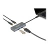 Delock - Rozbočovač - 2 x USB 3.2 Gen 2 + 2 x USB-C 3.2 Gen 2 - desktop