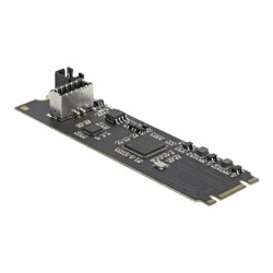 Converter M.2 Key B+M male to 1 x intern, Converter M.2 Key B+M male to 1 x intern