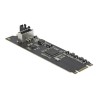 Converter M.2 Key B+M male to 1 x intern, Converter M.2 Key B+M male to 1 x intern