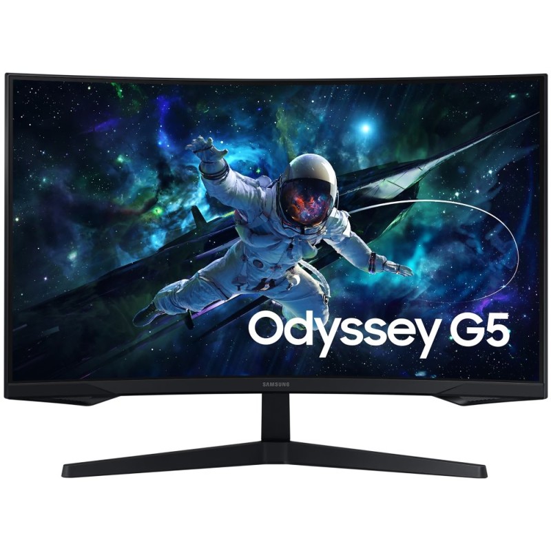 SAMSUNG MT LED LCD Gaming Monitor 27" Odyssey G55C -prohnutý, VA,1ms, 2560x1440,165Hz,HDMI,Display Port