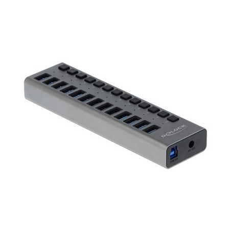 Delock - Rozbočovač - 13 x SuperSpeed USB 3.0 - desktop