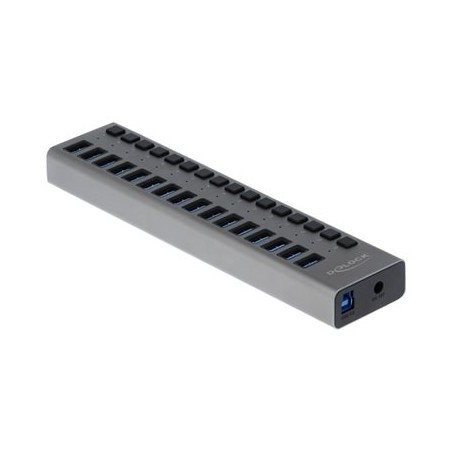 Delock - Rozbočovač - 16 x SuperSpeed USB 3.0 - desktop