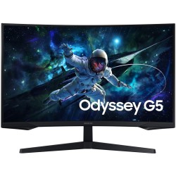 SAMSUNG MT LED LCD Gaming Monitor 32" Odyssey LS32CG552EUXEN -prohnutý, VA,1ms,165Hz,2560x1440,HDMI,Display Port