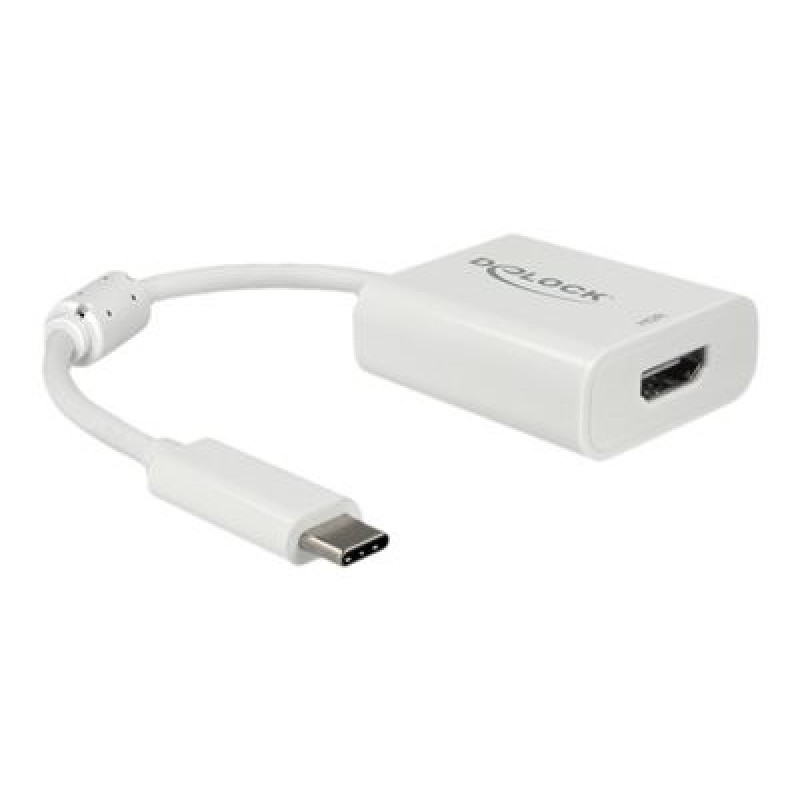 Delock - Externí video adaptér - VL100 / MCDP2900 - USB-C - HDMI - bílá