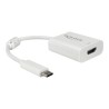 Delock - Externí video adaptér - VL100 / MCDP2900 - USB-C - HDMI - bílá