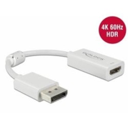 Delock - Nástroj pro převod videa - DisplayPort - HDMI - bílá