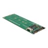 U.2 SFF-8654 or SATA Converter to 1 x M., U.2 SFF-8654 or SATA Converter to 1 x M.