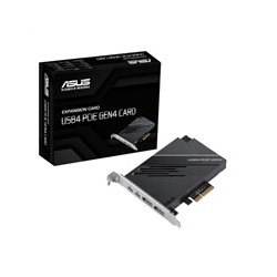 ASUS Rozšiřovací karta USB4 PCIe Gen4, PCIe 4.0 x4, 2x USB4 Typ-C, 2x DP