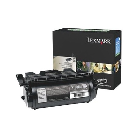 Lexmark for Label Applications - Vysoká výtěžnost - černá - originální - kazeta s barvivem LRP - pro Lexmark T640, T642, T644