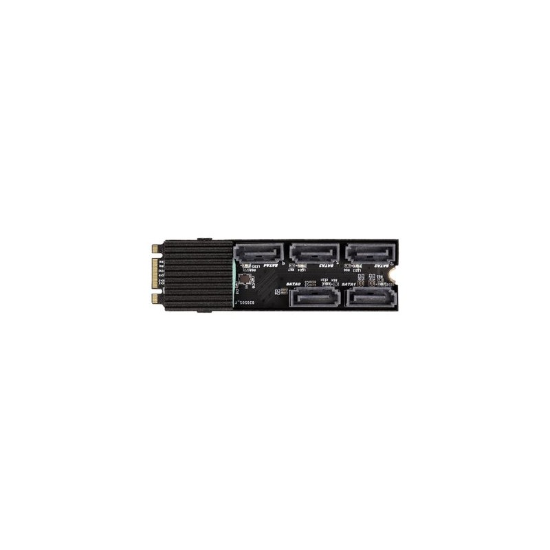 Converter M.2 2280 Key B+M male to 5 x S, Converter M.2 2280 Key B+M male to 5 x S
