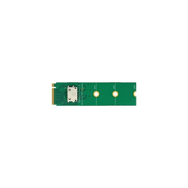 Delock M.2 Key M to 1 x OCuLink SFF-8612 Converter - Adaptér rozhraní - M.2 Card