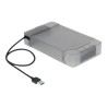 Delock USB Type-A to SATA Converter with 3.5" Protection Cover - Adaptér rozhraní - SATA 6Gb/s - USB 3.0 - černá