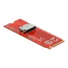Delock - Adaptér rozhraní - M.2 - M.2 NVMe Card - PCIe 4.0 x4