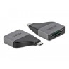 Delock - Čtečka karet (SD, miniSD, RS-MMC, TransFlash, microSD, SDHC, miniSDHC, microSDHC, SDHC UHS-I) - USB 3.2 Gen 1