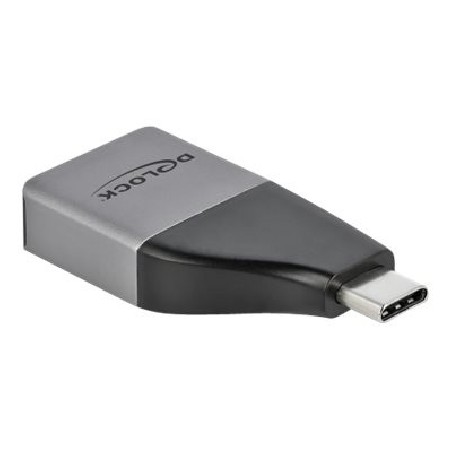 Delock - Adaptér DisplayPort - 24 pin USB-C (M) do DisplayPort (F) - USB 3.2 Gen 1 / DisplayPort 1.2 - podpora 4K60 Hz (3840 x