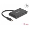 Delock - Rozbocovac - 10 Gbps - 4 x USB-C 3.2 Gen 2 - desktop