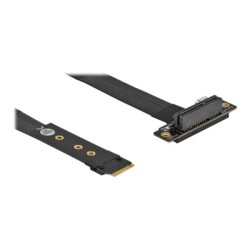 M.2 Key M to PCIe x4 NVMe Adapter angled, M.2 Key M to PCIe x4 NVMe Adapter angled
