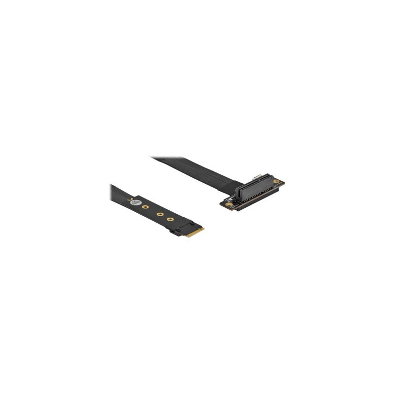 M.2 Key M to PCIe x4 NVMe Adapter angled, M.2 Key M to PCIe x4 NVMe Adapter angled