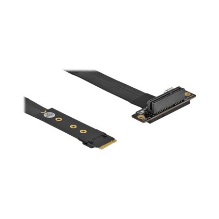 M.2 Key M to PCIe x4 NVMe Adapter angled, M.2 Key M to PCIe x4 NVMe Adapter angled
