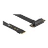 M.2 Key M to PCIe x4 NVMe Adapter angled, M.2 Key M to PCIe x4 NVMe Adapter angled