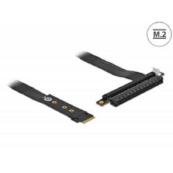 Delock M.2 Key M to PCIe x16 NVMe - Adaptér rozhraní - PCIe 3.0 x16 (NVMe) - M.2 Card