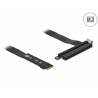 Delock M.2 Key M to PCIe x16 NVMe - Adaptér rozhraní - PCIe 3.0 x16 (NVMe) - M.2 Card
